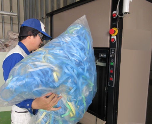 NSKワーナーに導入したプラスチック圧縮機