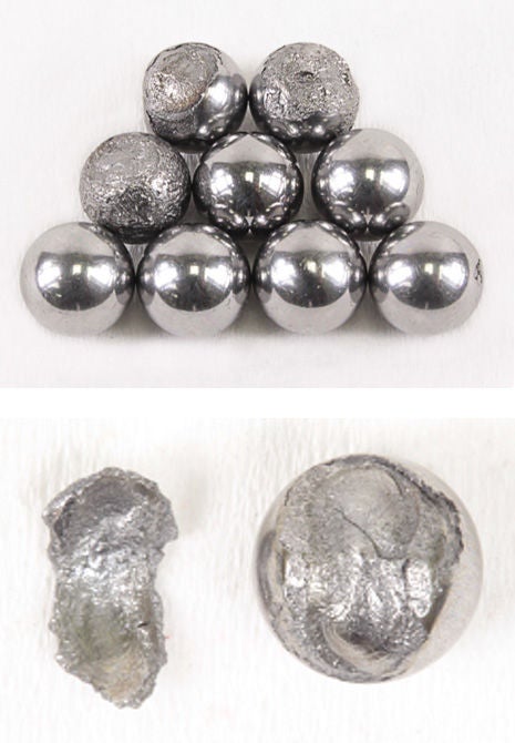 stop fake bearings Balls in the bearings broke.