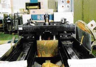 精機製品・産業レポート:NSKリニアガイド「NSK K1™」メンテナンスフリー仕様 鋳物紛混入切削液による高負荷摩耗耐久試験