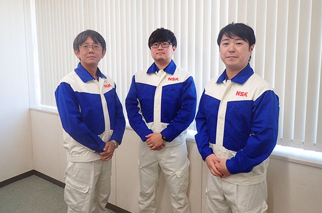 富田 泰弘(写真左)、田口 明樹(写真中)、堀井 庸児(写真右)