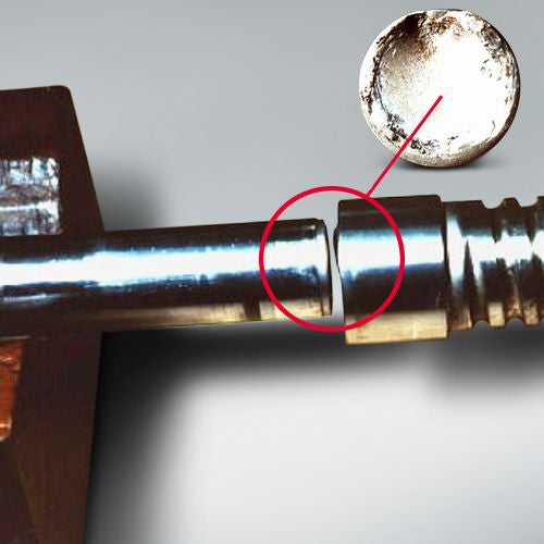 Troubleshooting, Ball Screw, Breakage Shaft End Troubleshooting, Ball Screw, Breakage Shaft End