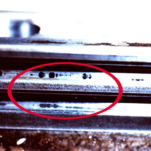 Troubleshooting, Linear Guide, Electrolytic Corrosion, Rail LG