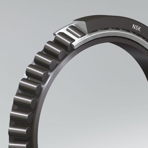 Tapered Roller Bearing, Black Oxide Coated, Close-up Tapered Roller Bearing