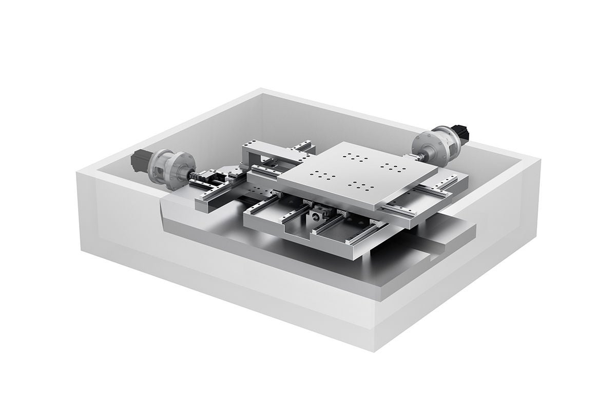 真空環境用XYテーブル