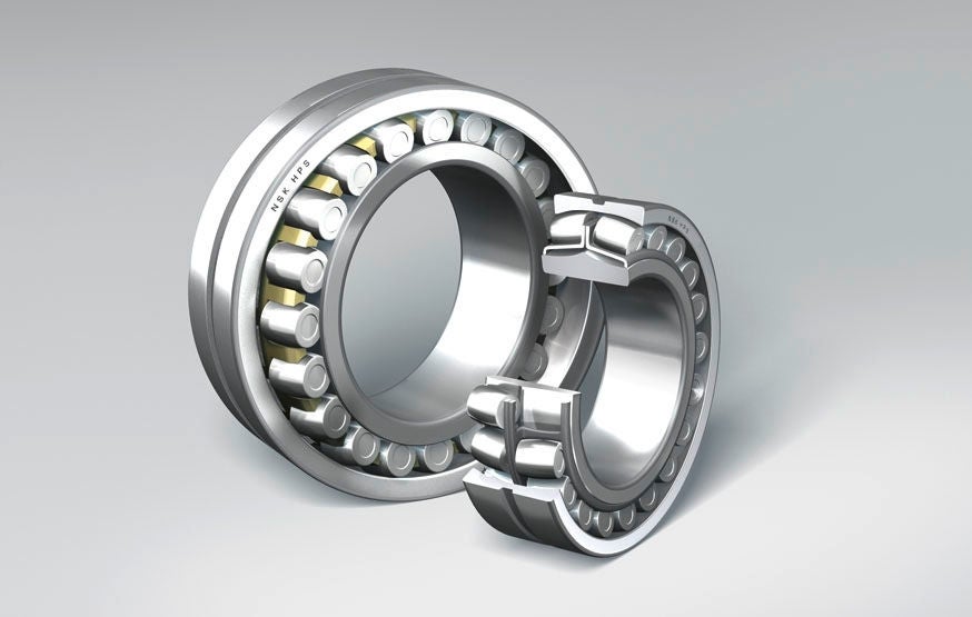 Spherical Roller Bearing, Brass Steel Cage, Cut, 2Comp Spherical Roller Bearing