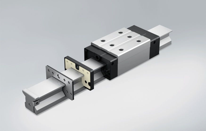 Linear Guide, RA High Performance Seal, Close-up Linear Guide, RA High Performance Seal, Close-up