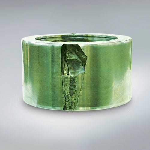 Troubleshooting, Cylindrical Roller Bearing, Cracks, Outer-Ring Troubleshooting, Cylindrical Roller Bearing, Cracks, Outer-Ring