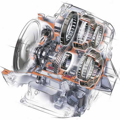 Automotive, Automatic Transmission, Drawing Automotive, Automatic Transmission, Drawing
