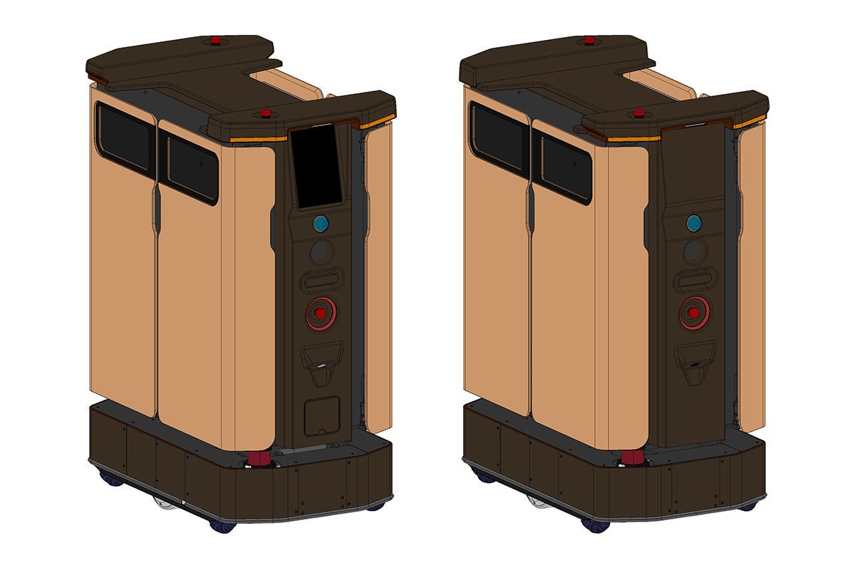 屋内自律　荷物運搬ロボット
