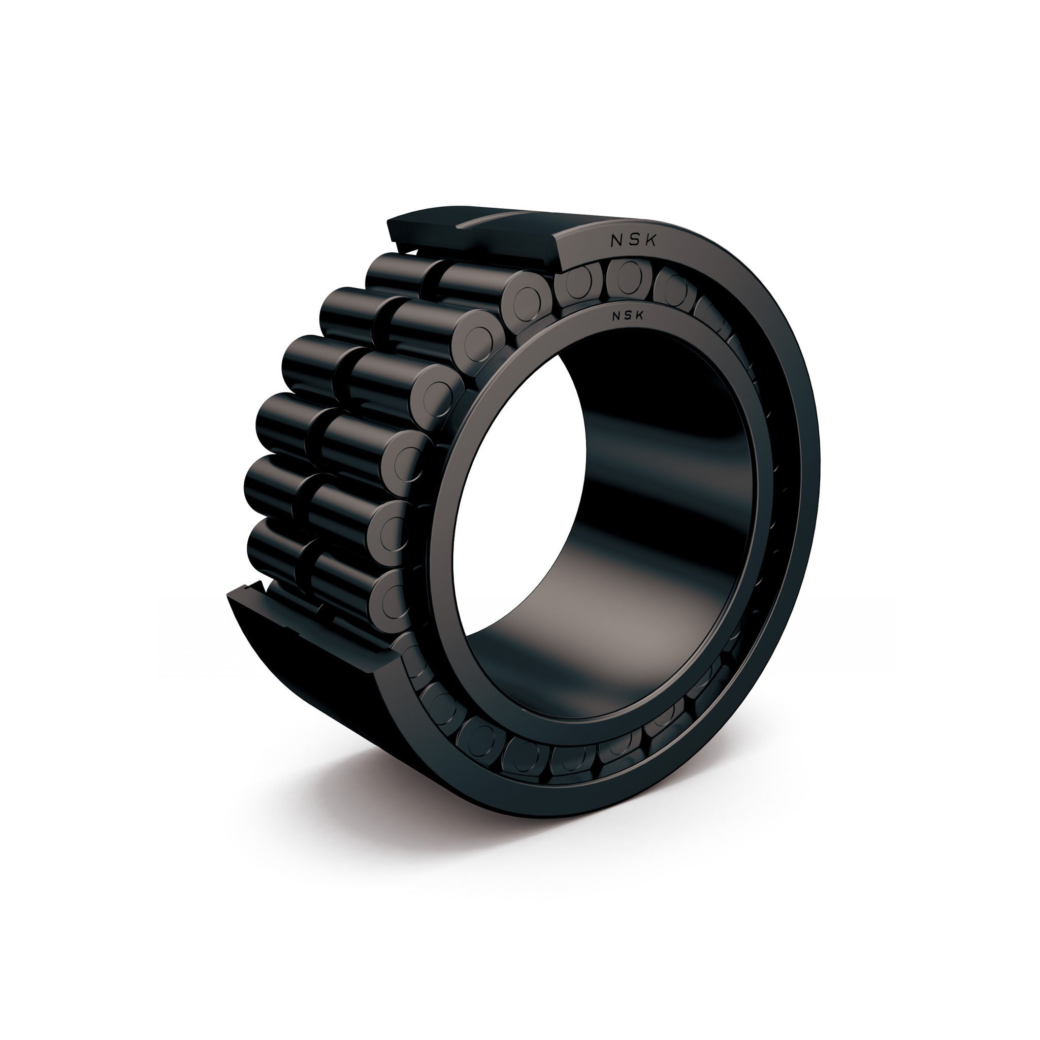 P_CRB_DR_Full-Complement_BOC_Cut_2500px.jpg Cylindrical Roller Bearing, CRB, Full Complement, Black Oxide Coating, BOC
