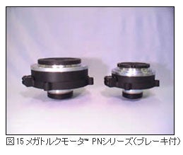 精機製品・技術レポート:ダイレクトドライブモータの技術動向 メガトルクモータPNシリーズ(ブレーキ付き)