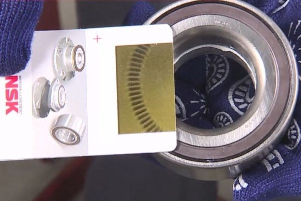 ABS, NSK Test Card, Magnetic encoder check ABS, NSK Test Card, Magnetic encoder check