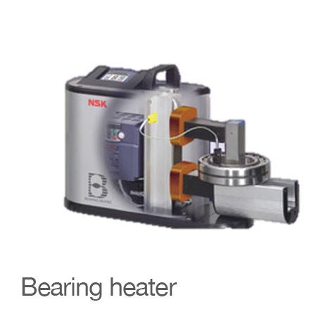 Bearing Heater A portable bearing heater device made by NSK.