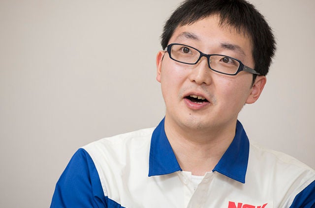 本郷 康貴さん(新領域商品開発センター 技術開発第一部)