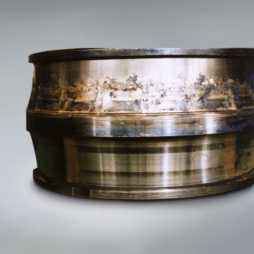 Troubleshooting, Spherical Roller Bearing, Seizure, Inner-Ring Troubleshooting, Spherical Roller Bearing, Seizure, Inner-Ring