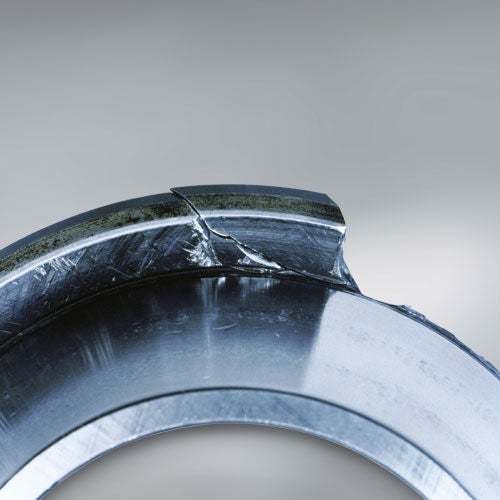 Troubleshooting, Tapered Roller Bearing, Fracture, Inner-Ring Troubleshooting, Tapered Roller Bearing, Fracture, Inner-Ring