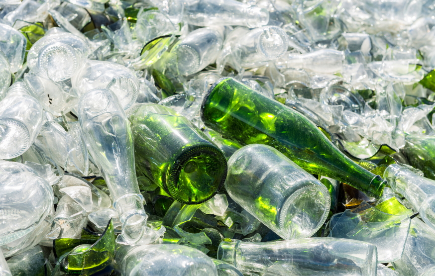 Glasrecycling - hohe Beanspruchung der Wälzlager