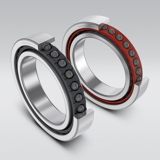NSKROBUST Ultra High-Speed Angular Contact Ball Bearings